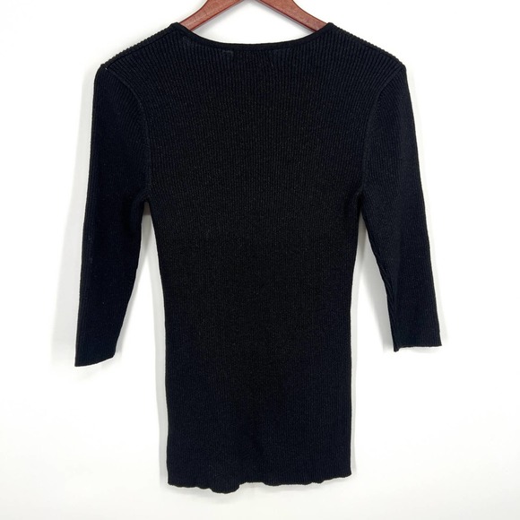 Lauren Michelle Womens Size Small Beaded Christmas Artsy Blouse Shirt Top Party - Picture 7 of 7